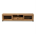 thumbnail image 4 of Baxton Studio Beasley Modern and Contemporary Oak Brown Finished Wood 1-Drawer TV Stand, 4 of 7