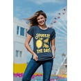 thumbnail image 4 of Womens Squeeze The Day T Shirt Funny Lemons Citrus Motivational Graphic Tee Womens Graphic Tees, 4 of 9
