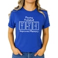thumbnail image 6 of Funny Pickleball Shirt Playing Pickleball Improves Memory Unisex Gift Tee for Players Vintage Royal Shirt Adult Medium, 6 of 8