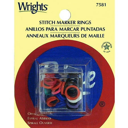 Open Coil Stitch Marker Rings-2 Sizes 20