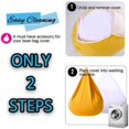 thumbnail image 4 of HWZWT Bean Bag Cover Lining Large Sofa Seat, 4 of 5