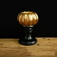 thumbnail image 6 of LHNFT Fall Pumpkin Candle Holder Elegant Table Centerpiece for Thanksgiving Halloween Decor Versatile Design for Dining Rooms Living Spaces Outdoor Ambiance, 6 of 6