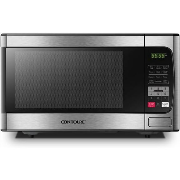 Built-In Microwave Oven | Stainless Steel Finish | 900W | 10 Power Levels | Easy-Clean Interior | LED Display | RV-950S