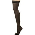 thumbnail image 2 of Hanes Womens Silk Reflections Silky Sheer Thigh Highs Style-720, 2 of 2