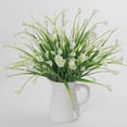 thumbnail image 2 of ZOELNIC 4 Bouquet Artificial Calla Lily Flower Wedding Table Plant Home Garden Decor , White, 2 of 7