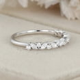 thumbnail image 3 of Eclet Jewels 1.4 Ct Marquise Cut Diamond Rings - White Gold Over 14K Rings - Bezel Set Engagement Diamond Ring - Gorgeous Anniversary Gifts for Women's - Multi-Stone Stacking Engagement Rings for Her, 3 of 9