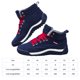 thumbnail image 5 of 2023 Otoño E Invierno Nuevos Zapatos Algodón Terciopelo Engrosado para Hombres Mangas Zapatos Algodón Chino Zapatos Cálidos Alta Botas Nieve para Hombres [HK9999] (Azul 44), 5 of 9
