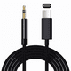 thumbnail image 1 of Cable Auxiliar USB Tipo C a Conector de 3.5 Negro BLOOSOM, 1 of 5