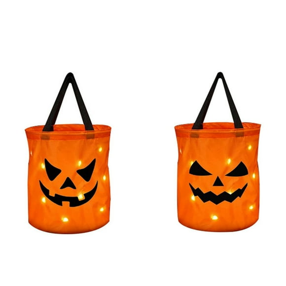 Light Up Halloween Bucket