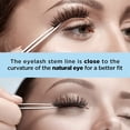 thumbnail image 7 of BEPHOLAN 3 Pairs False Eyelashes Faux Mink Lashes Synthetic Fiber Material Strip Fake Eyelashes Natural Look Lashes Reusable 100% Handmade XMZ24, 7 of 7