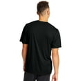 thumbnail image 2 of Hanes Cool DRI T-Shirt Sans Étiquette pour Homme, TG, Noir, 2 of 5