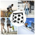 thumbnail image 6 of Kdxio Men's Boxer Briefs with Soccer Ball Print - Comfortable and Breathable Underwear for Everyday Wear, 6 of 7