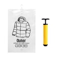 thumbnail image 2 of YAOMOBB Sac sous Vide Réutilisable Rangement sous Vide Grande Capacité Suspendu Compressible pour Gain de Place, 2 of 6