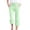 Light Green, variant on MLQIDK Yellow Striped Capri Pants for Women Striped Capris High Waisted Knee Length Pedal Pushers Dressy Casual Pedal Pushers with Pockets Yellow XL