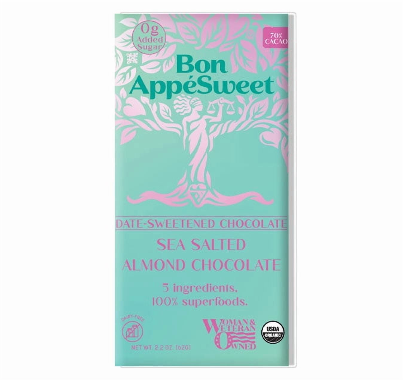 Bon AppèSweet Sea Salted Almond Chocolate - 3 Pack