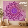 thumbnail image 2 of XaaKee Large Wall Tapestry, Symmetrical Artwork Micro-Patterns Tapestry, High-Quality Polyester Room Tapestry For Dorm 60x40Inch, 2 of 9