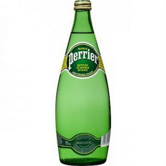 Perrier Carbonated Water Glass-750 Ml X 12 Bottles