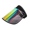 thumbnail image 2 of Summer Sun Visor, UPF 50+ UV Visor, UV Protection Hat Against UV Rays, Windproof Clear Visor, 360° Rotation UV Face Visor, 2 of 8