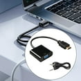 thumbnail image 2 of CIYISON Durability HDMIs to VGA Adapter for Seamlessly Video Audios Transmission, 2 of 8
