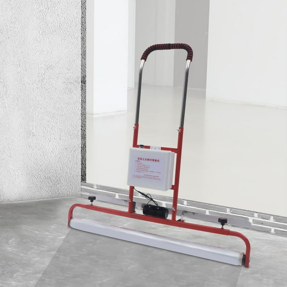 TOOL1SHOoo Electric Concrete Vibrator Screed Cement Machine, Concrete Surface Smooth Finish Machine with Aluminium Alloy Screed Board