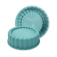 thumbnail image 1 of TIELUTT Silicone Cake Pan Non Stick Round Silicone for Cheesecake Chocolate Cake Tart Pie Wire Cooking Racks Meat Baking Pan Scone Pans for Baking Oven Trays for Cooking Toaster Oven Broiler Pan Repla, 1 of 6
