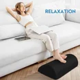 thumbnail image 5 of 1Pc Foot Rest for Under Desk at Work-Ergonomic Design Foot Stool for Fatigue with Memory Foam,Non Slip Bead,Washable, 5 of 8