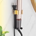 thumbnail image 4 of Hadanceo Hair Curler Bracket Strong Bearing Capacity  Aviation Aluminum Wall Hair Curler Holder Ventilation Great Bathroom Accessories, 4 of 7