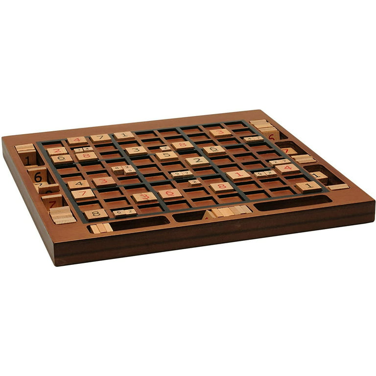 Wisewoodz Junior Sudoku Whizz made from wood 4x4 – Eco-friendly Sudoku Game  – wisewoodz