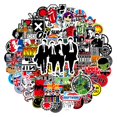 thumbnail image 4 of 100 Pegatinas de Banda de Rock JM Guitarra Impermeables Vintage, 4 of 5