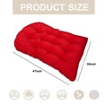 thumbnail image 4 of Cesta colgante con forma de huevo y cojín para silla Srutirbo, color rojo, 4 of 7