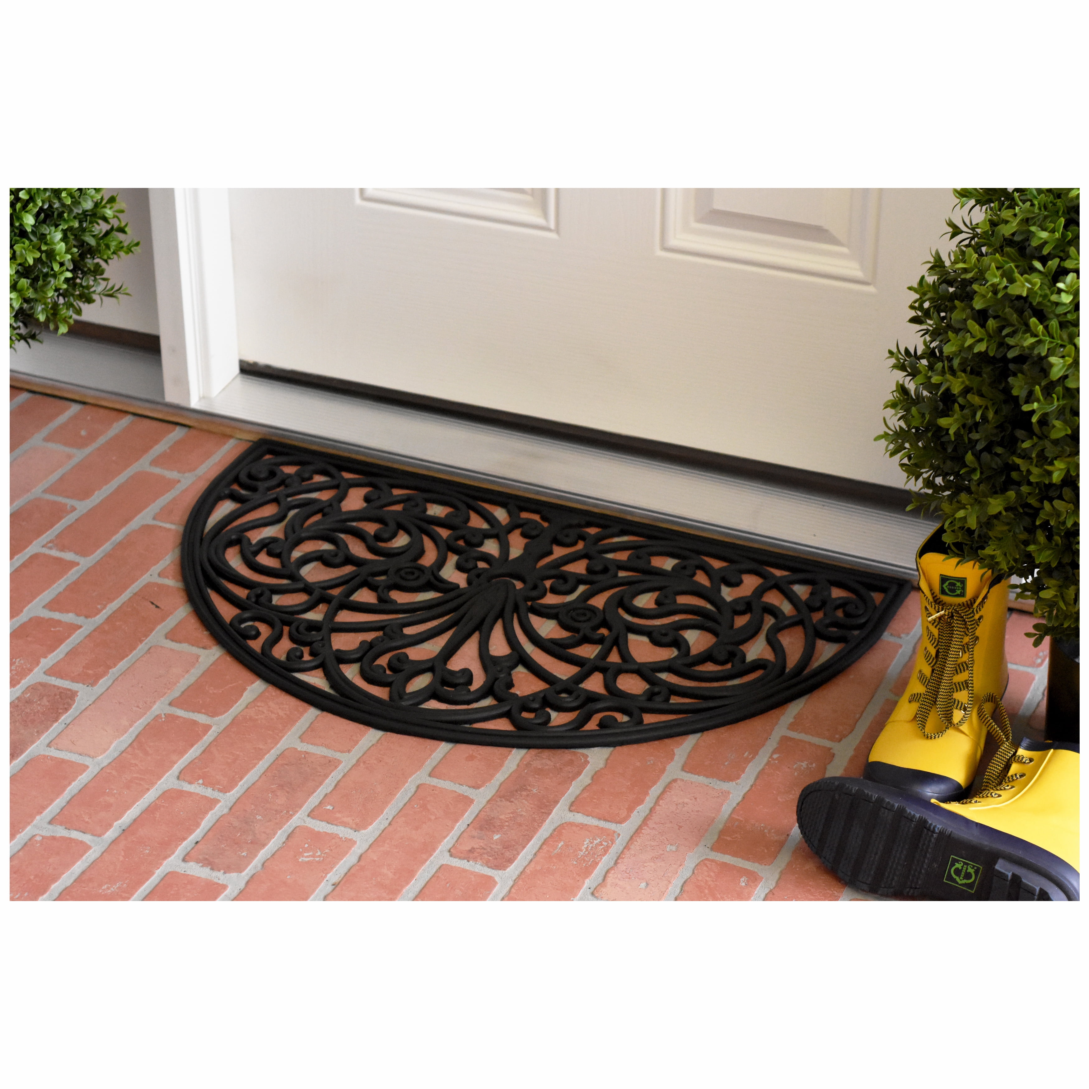 Momentum Mats Iris Rubber Doormat