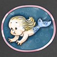 thumbnail image 2 of CafePress - Mermaid Blonde Maternity Dark T Shirt - Maternity Dark T-Shirt, 2 of 3