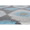 thumbnail image 4 of Rugs America Jourdan Collection Abrash Blue 6220C Contemporary Geometric Area Rug 2' x 3', 4 of 5