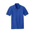 thumbnail image 5 of Port Authority Tall Core Classic Pique Polo-3XLT (True Royal), 5 of 6