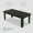 black, variant on 71 Inch Farmhouse Dining Table for 6-8 People, Long Rectangular Kitchen Table with Sturdy Wooden Frame