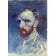 thumbnail image 2 of Vincent Van Gogh. Ndutch Painter. Self-Portrait. Oil On Canvas 1887. Poster Print by, 2 of 2