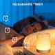 thumbnail image 5 of Inteprter Lámpara de mesa, luz nocturna recargable colorida regulable, atmósferas de noche, linterna, iluminación cambiable para la habitación del Iluminación y accesorios Inteprter HA075468-00B, 5 of 6