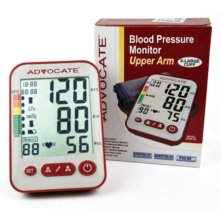 Advocate Upper Arm Blood Pressure Monitor Size (Best Home Blood Pressure Monitor For Small Arms)