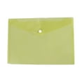 thumbnail image 1 of Gkeoshab Office cabinet Reusable Plastic Wallets Folders Transparent Foolscap Document Files Wallet Folders Envelope Pockets With Snap Button Closure For Home School Travel Convenient And Practical, 1 of 4