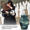 thumbnail image 4 of Starry Night Over The Mountain Village - Small Dad Urns For Human Ashes - Cremation Urns Adult - Human Cremation Urns - Funeral Urn Ashe (Size-3inch,4pcs), 4 of 5