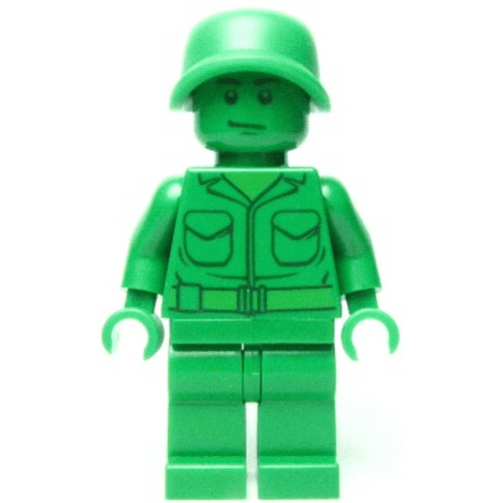 LEGO Disney Toy Story Green Army Man - Plain Minifigure - Walmart.com
