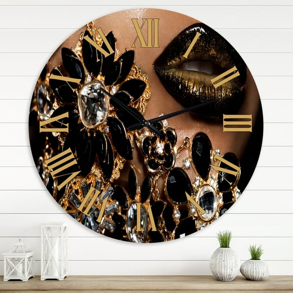 Designart 1 in Quartz Modern/Contemporary Wall Clock