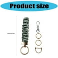 thumbnail image 5 of Trendy Multifunctional Key Ring Hair Tie Phone Charm Scrunchie Keychain Wristlet, 5 of 7