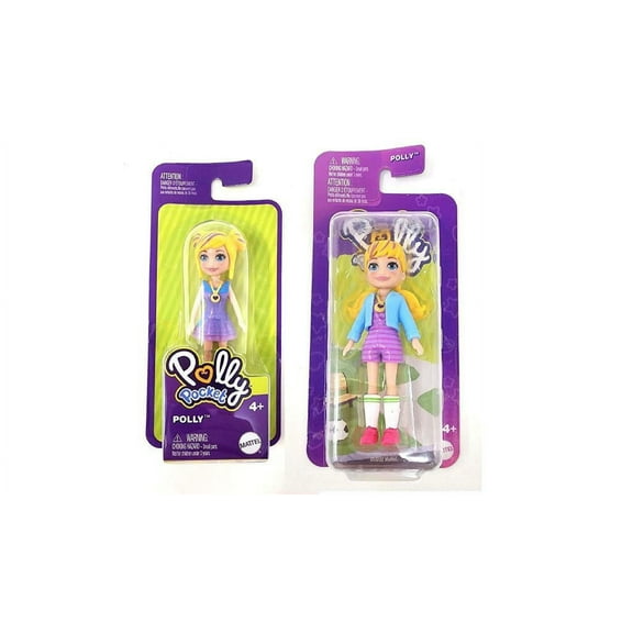 Bundle of 2 | Polly Pocket Impulse 3-inch Doll Collection | GDK98 & HKV76