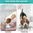 thumbnail image 4 of Dog Food Mat Featuring Mandala Exotic Artistic Elegant Classic Chic Aesthetic Vibrant Indian Tribal Design, Durable Waterproof Non-Slip, 4 of 7