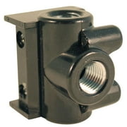Milton S-1163-2 0.25 in. NPT FRL Modular Outboard 3 Port Diverter