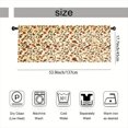 thumbnail image 3 of Rdsfhsp Floral Window Valance Curtain, Vintage Small Flower Pattern Decorative Rod Pocket Short Curtain for Kitchen Bedroom Home Decor, 3 of 5