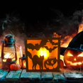 thumbnail image 2 of US Adornos de luz de Halloween, caja de luz de madera, decoración para Halloween, Navidad, mejora la atmósfera, lámpara de pintura de pared, 2 of 4