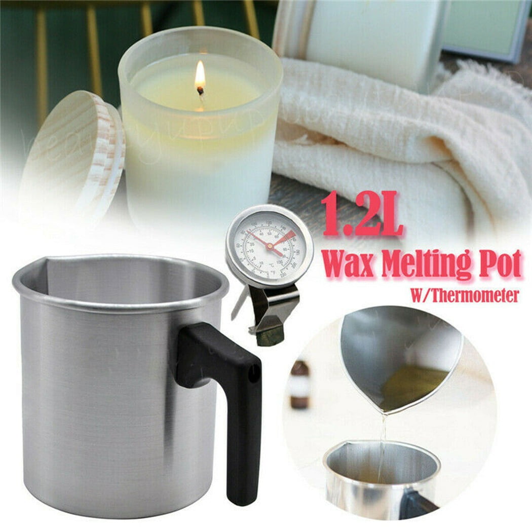Gerich Aluminium Pouring Pot Candle Making Wax Melting Jug Pitcher DIY Soap  Tool 