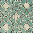 thumbnail image 2 of Medley, Elizabeth 20x20 Gold Ornate Wood Framed with Double Matting Museum Art Print Titled - Turquoise Modele VII, 2 of 4